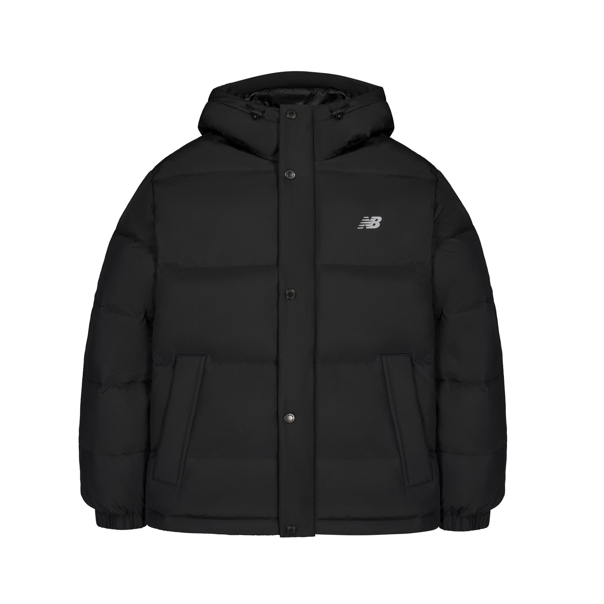 Зимняя куртка New Balance Мужские Черные Пуховики - изображение 1