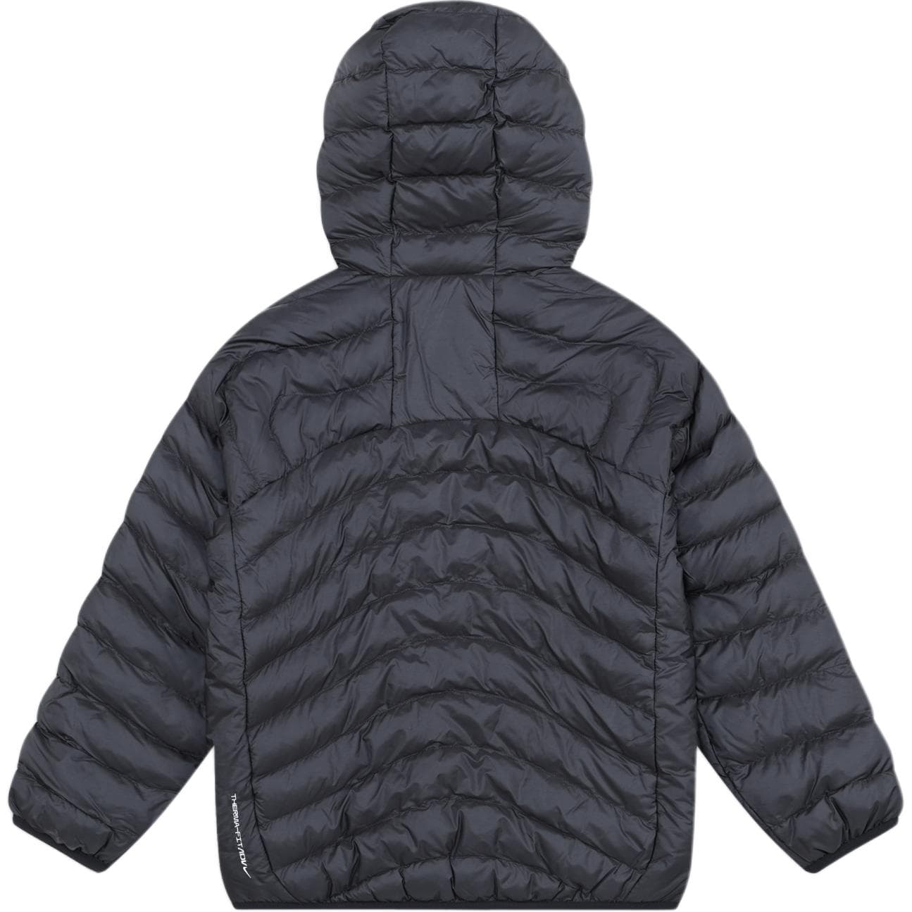nike Черный Белый цвет вершины Kids Утеплённые куртки - изображение 2