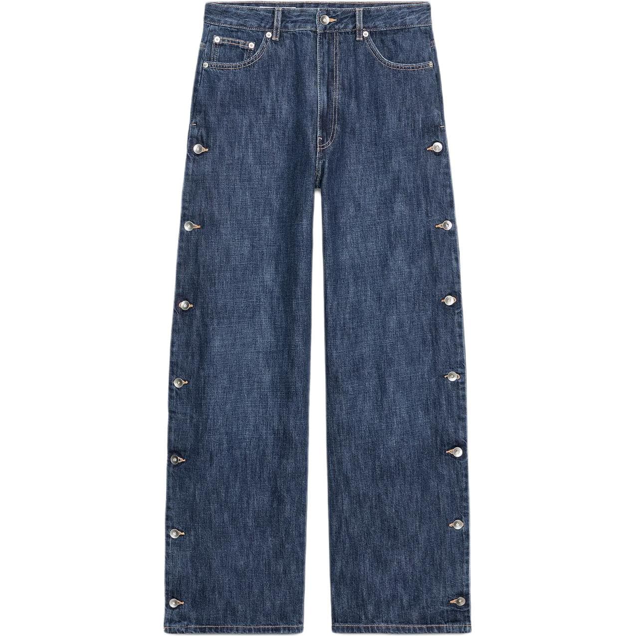 Джинсы ZARA Trf Blue Women's Jeans ZARA Trf Синий Женские Джинсы - изображение 1