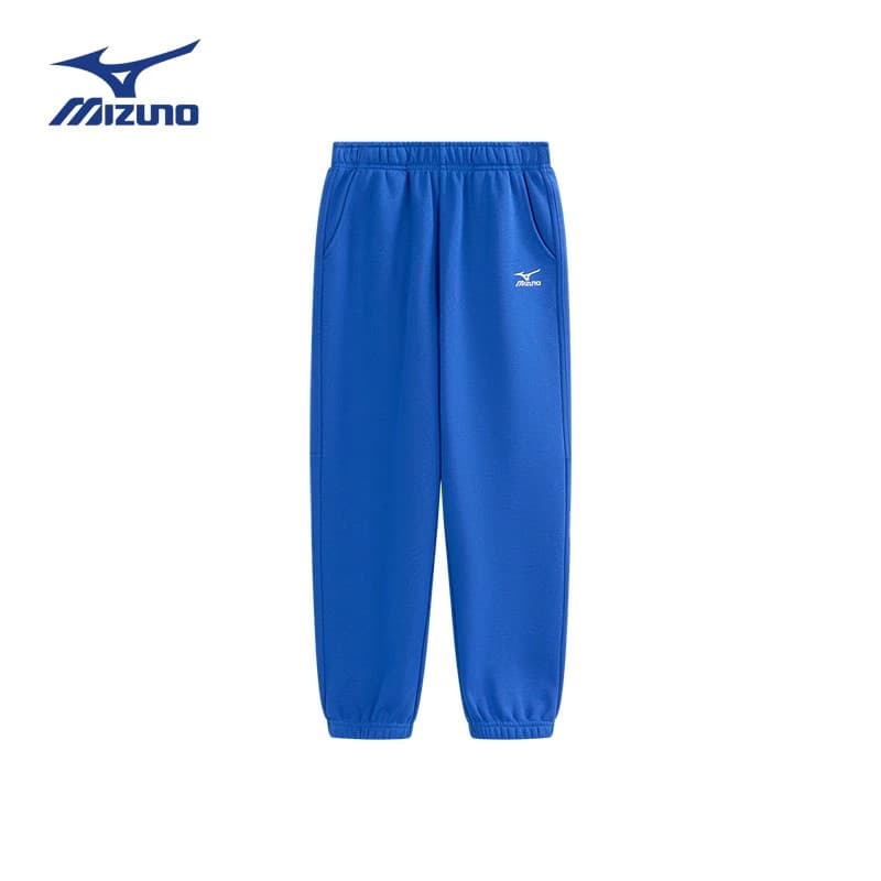 Mizuno Спортивные трикотажные брюки Модный С флисовой подкладкой Брюки Стандартный размер Детский - изображение 2