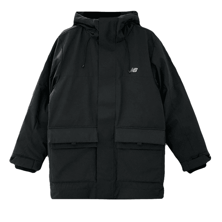 Зимняя куртка New Balance Мужские Черные Пуховики - изображение 1