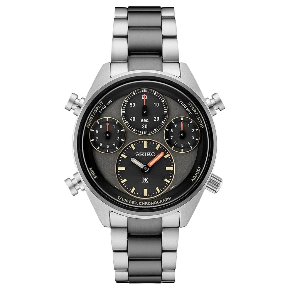 Часы SEIKO Prospex ['100' 301050]M Водонепроницаемый Солнечный Кварцевый Механизм Нержавеющая Сталь Шнуровка Часы 42 мм - изображение 1