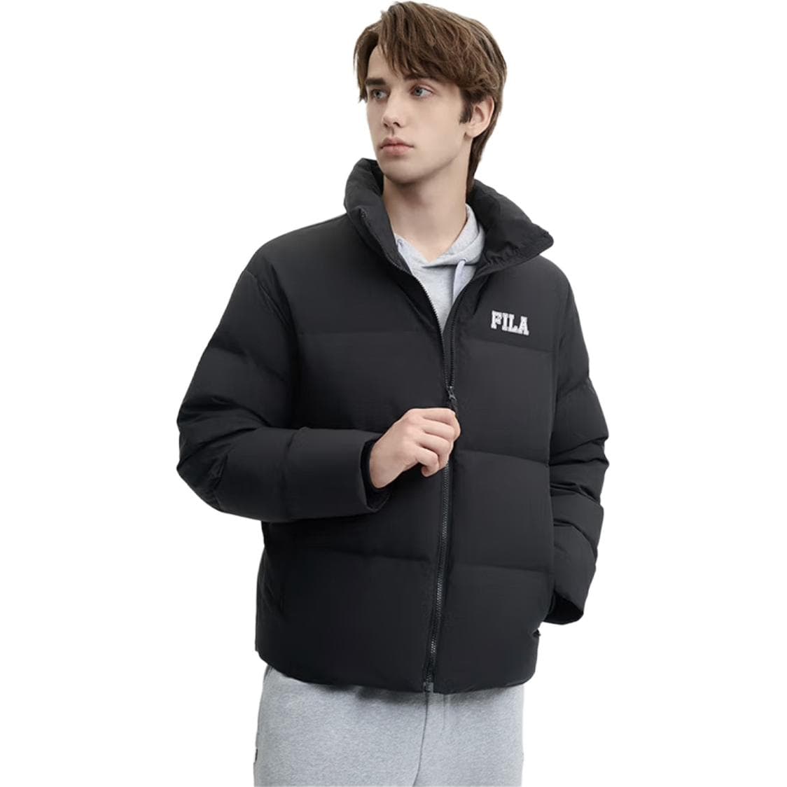 Зимняя куртка FILA ORIGINALE Пуховик Унисекс Глубокий Черный - изображение 3