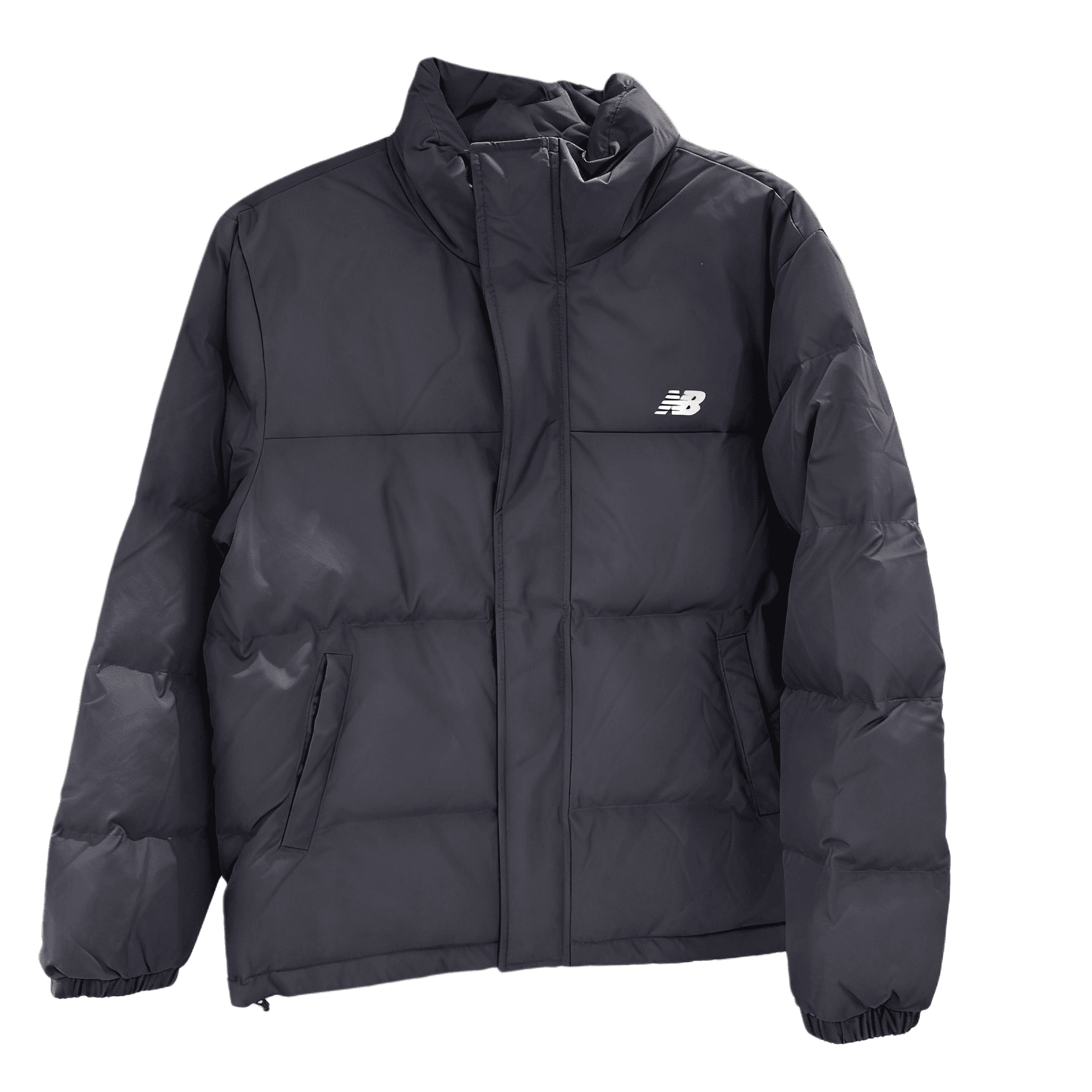 Зимняя куртка New Balance Синий Мужской Пуховик - изображение 1