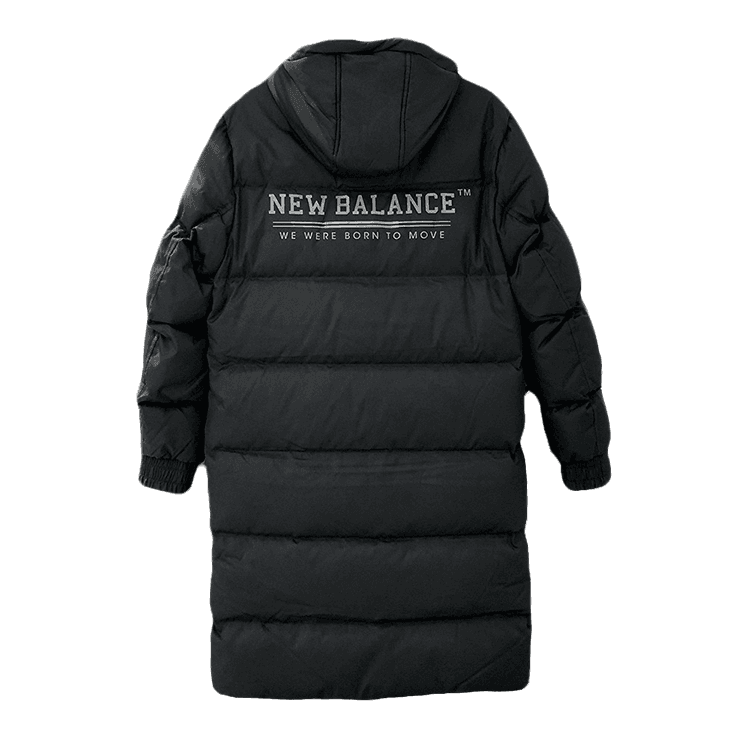 Зимняя куртка New Balance Мужские Черные Пуховики - изображение 2