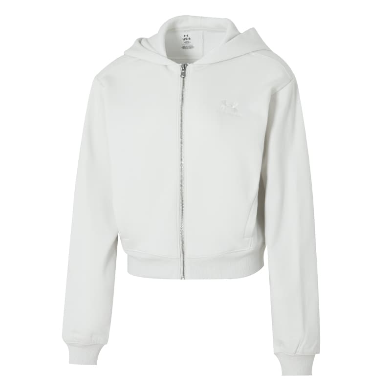Худи Толстовка Under Armour Icon женская белая - изображение 1