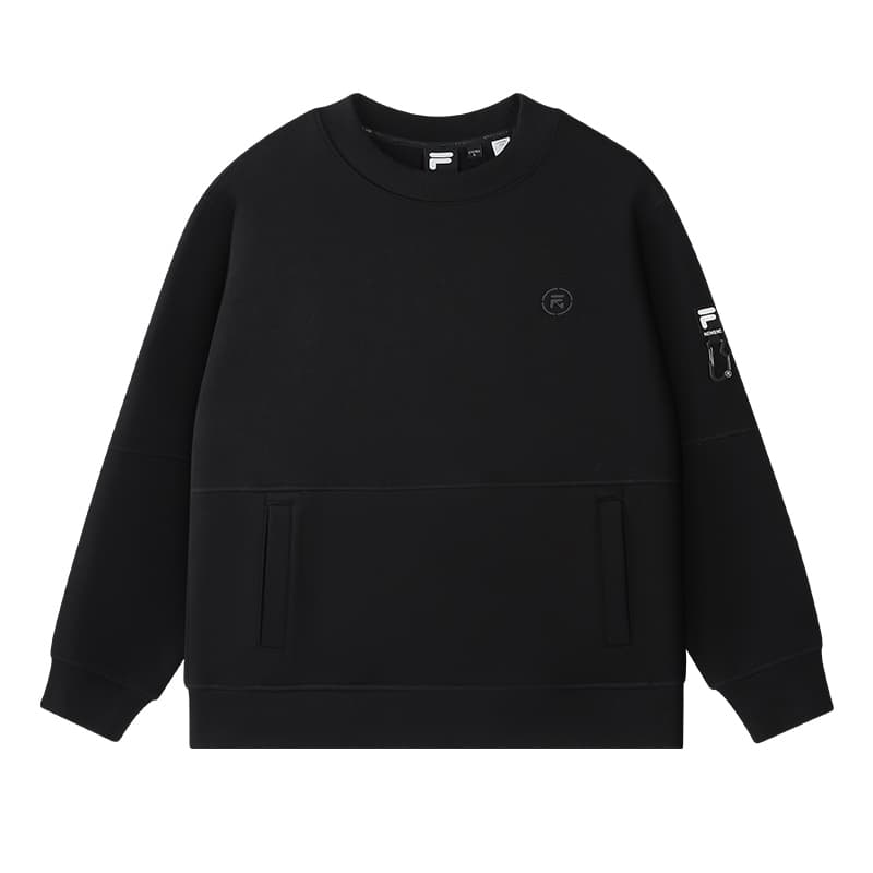 Худи FILA FUSION X NEMEN Толстовка Унисекс Шикарный черный - изображение 1