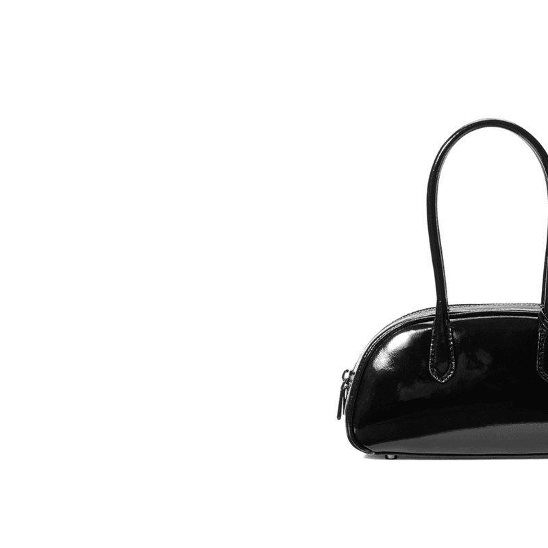 Сумка MICHAEL KORS Консервированная еда LuLu The Piggy Кожа Одно плечо Сумка Маленькая Женская Черная - изображение 3