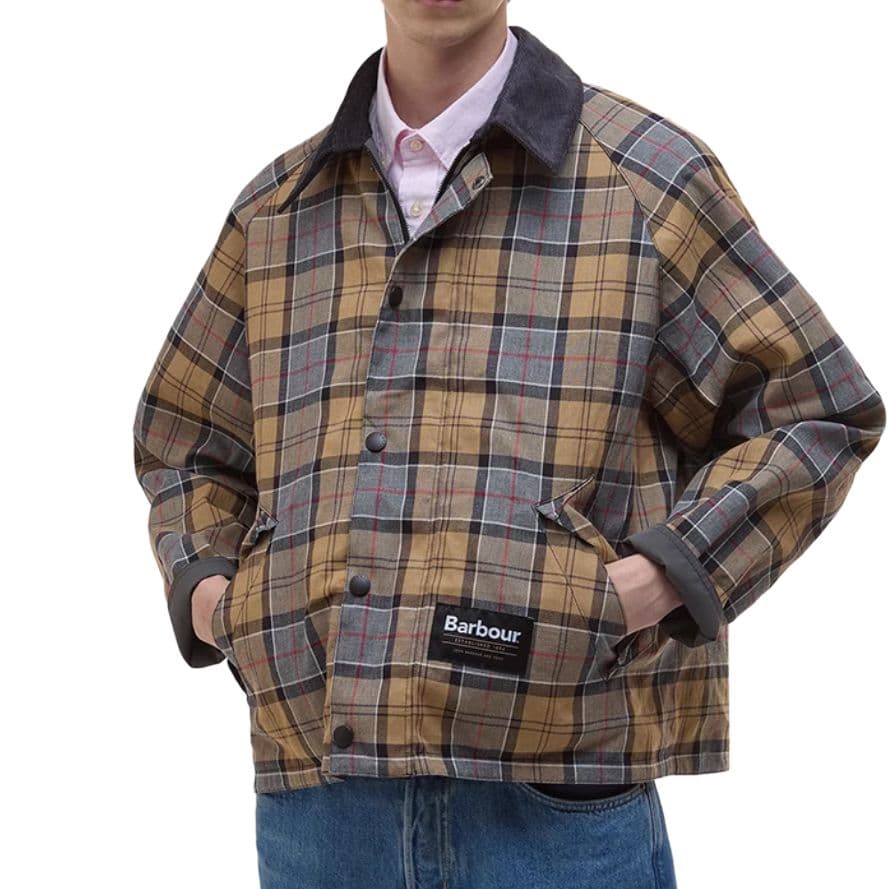 Куртка BARBOUR Куртки Пальто Унисекс Серый - изображение 4