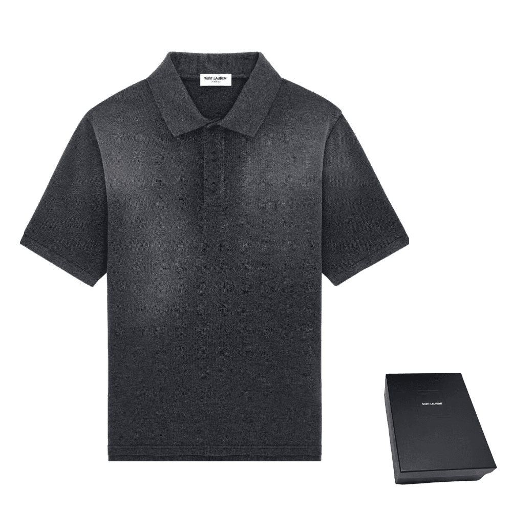 Поло Saint Laurent Polo Shirt - изображение 11