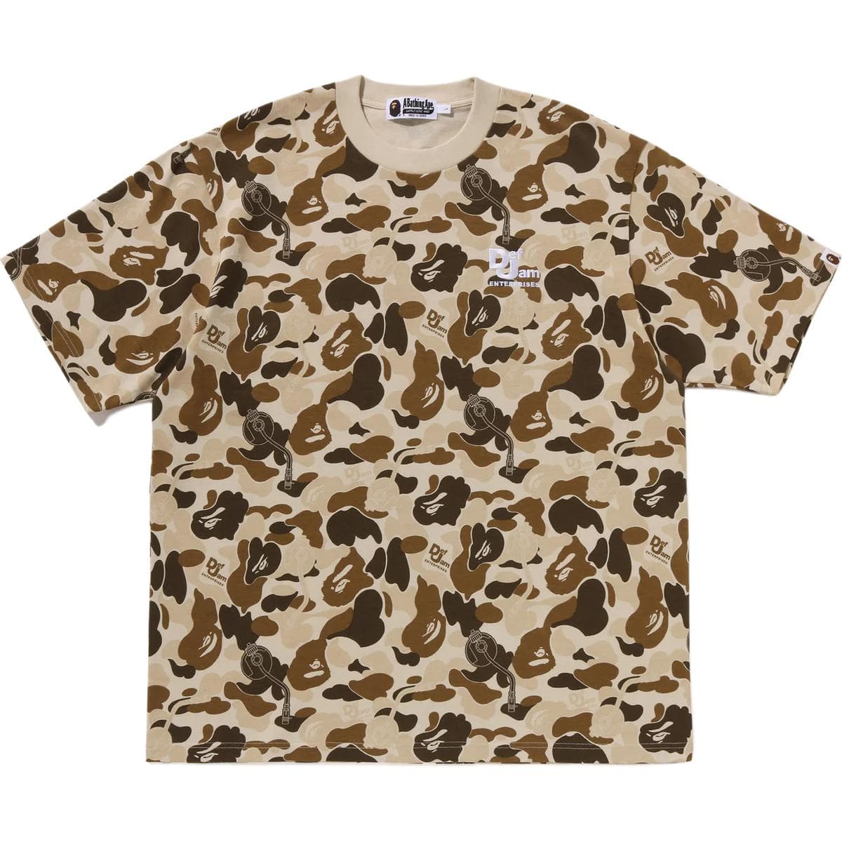 Футболка A BATHING APE X DEF JAM FW25 T Рубашка Мужская - изображение 1