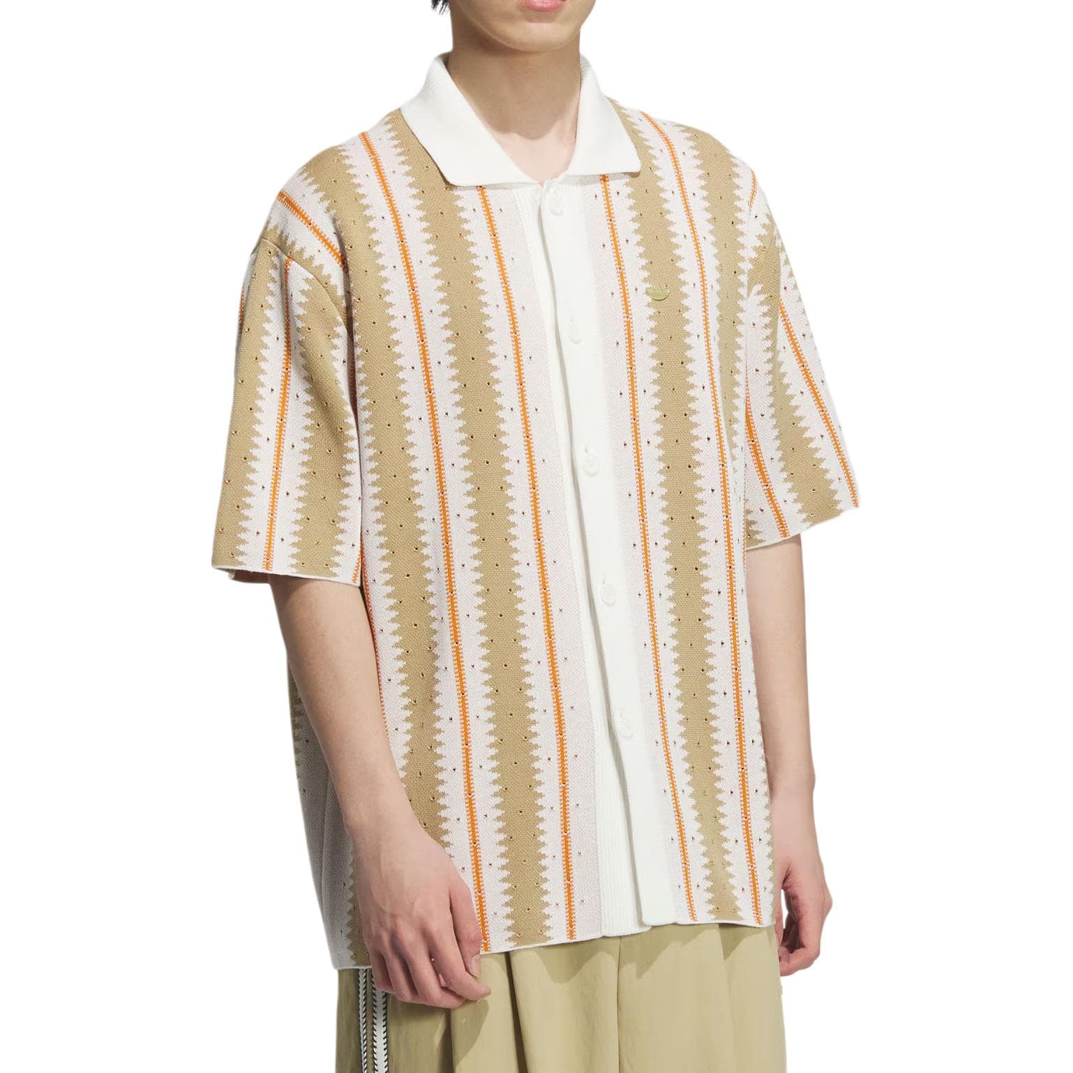 Рубашка adidas originals RESORT CROCHET T-SHIRT - изображение 2