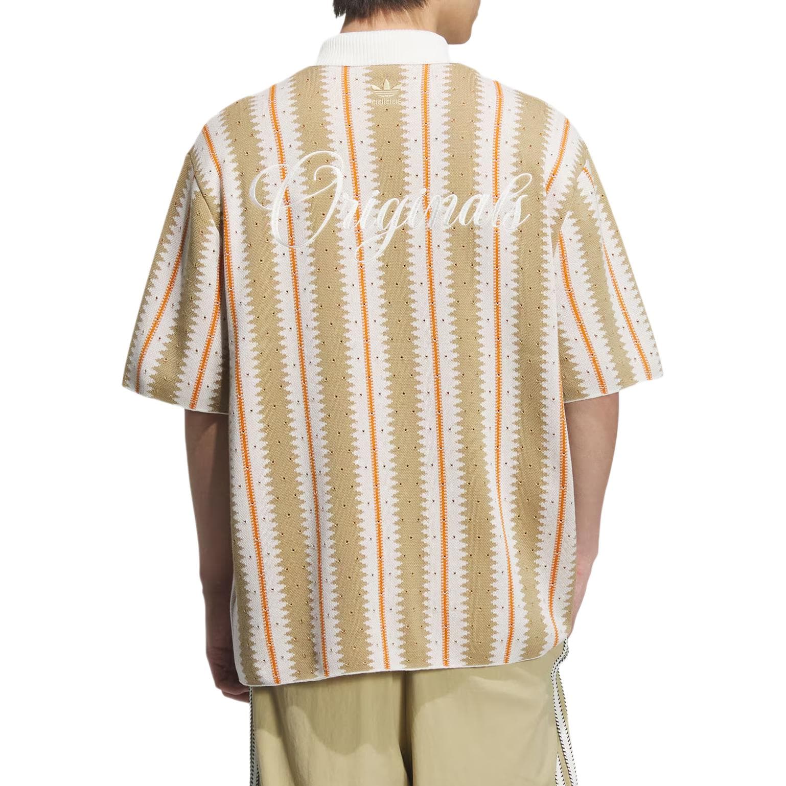 Рубашка adidas originals RESORT CROCHET T-SHIRT - изображение 3