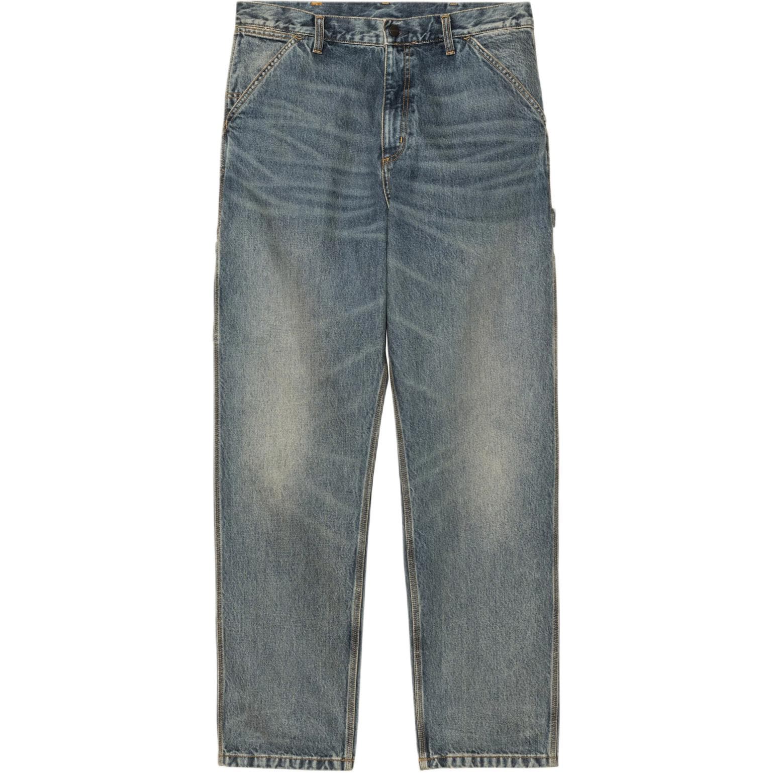Штаны Carhartt WIP Single Knee Джинсы Унисекс - изображение 2