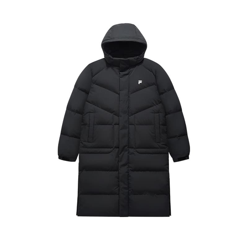 Зимняя куртка FILA FUSION CATEGORY CLUB Мужской пуховик Глубокий черный - изображение 1