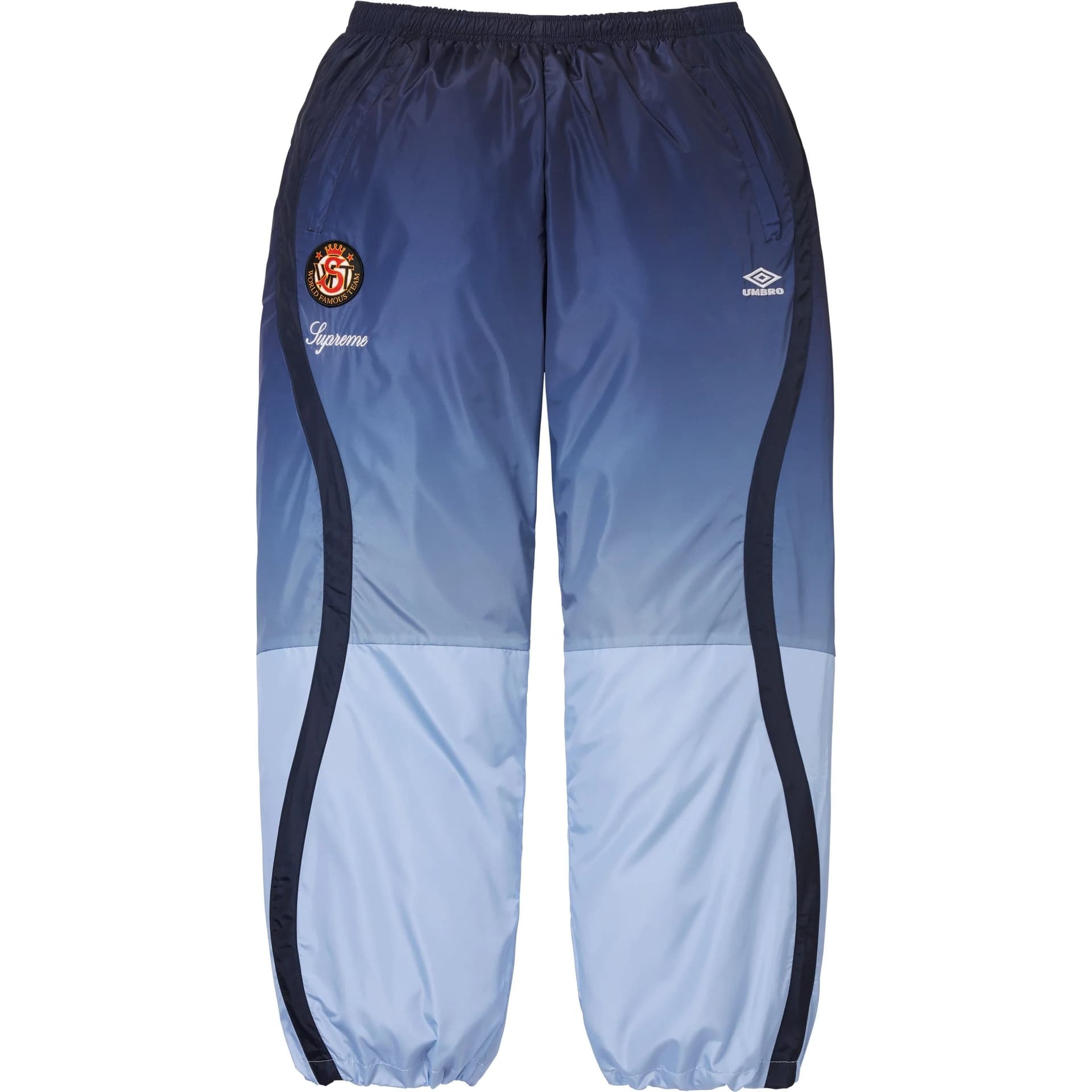 Штаны Supreme UMBRO FW25 WEEK8 Градиентные дорожка брюки вязаные тренировочные брюки унисекс - изображение 1