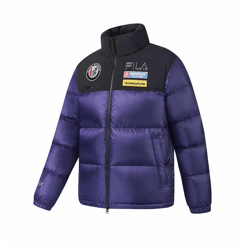 Зимняя куртка FILA SKI Пуховик Мужской Сирень - изображение 1