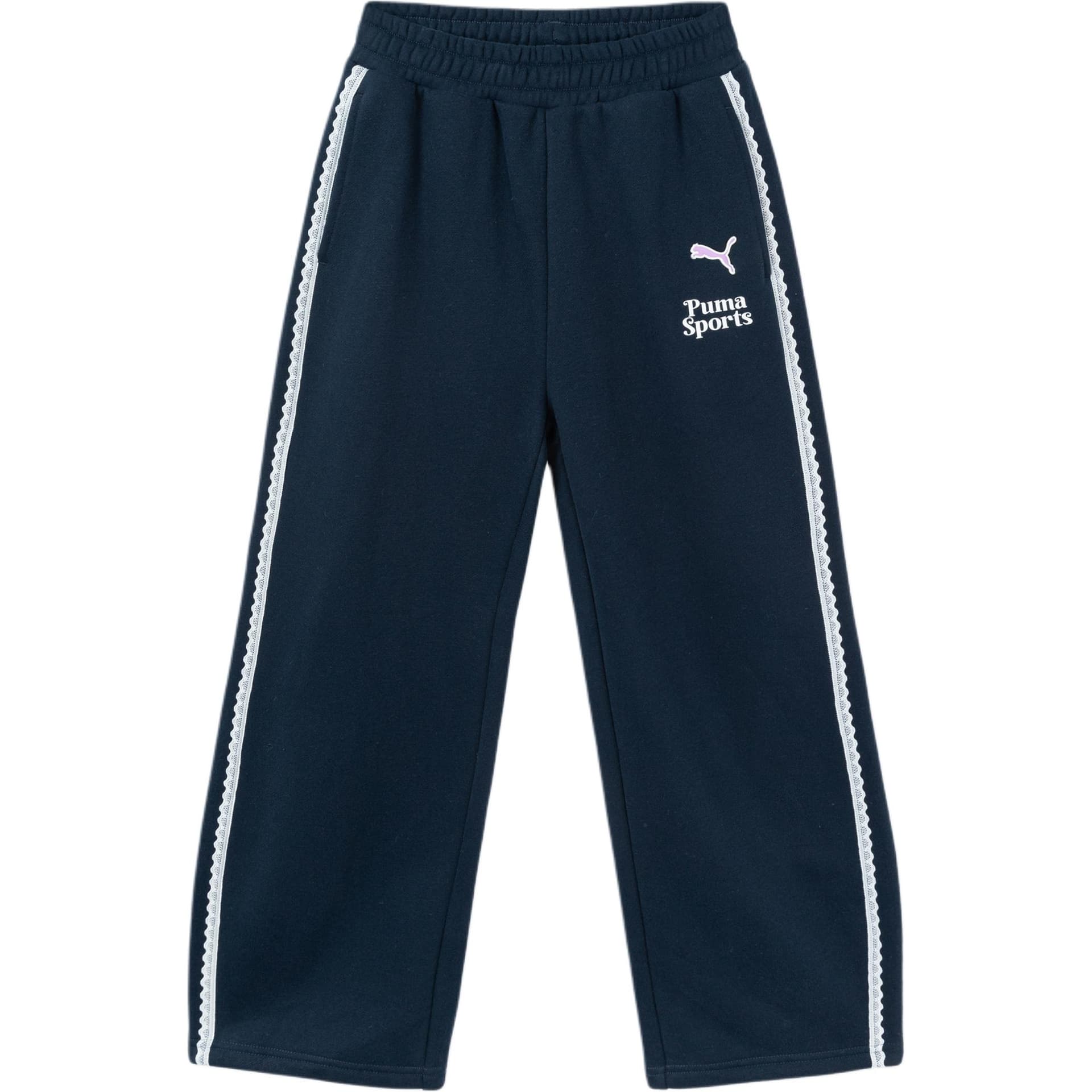 PUMA Брюки Sportstyle Темно-синие Детские - изображение 1