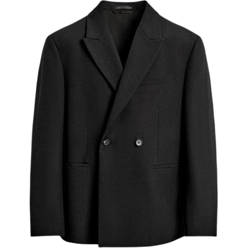 Пиджак ZARA Черные Мужские Деловые Костюмы - изображение 1