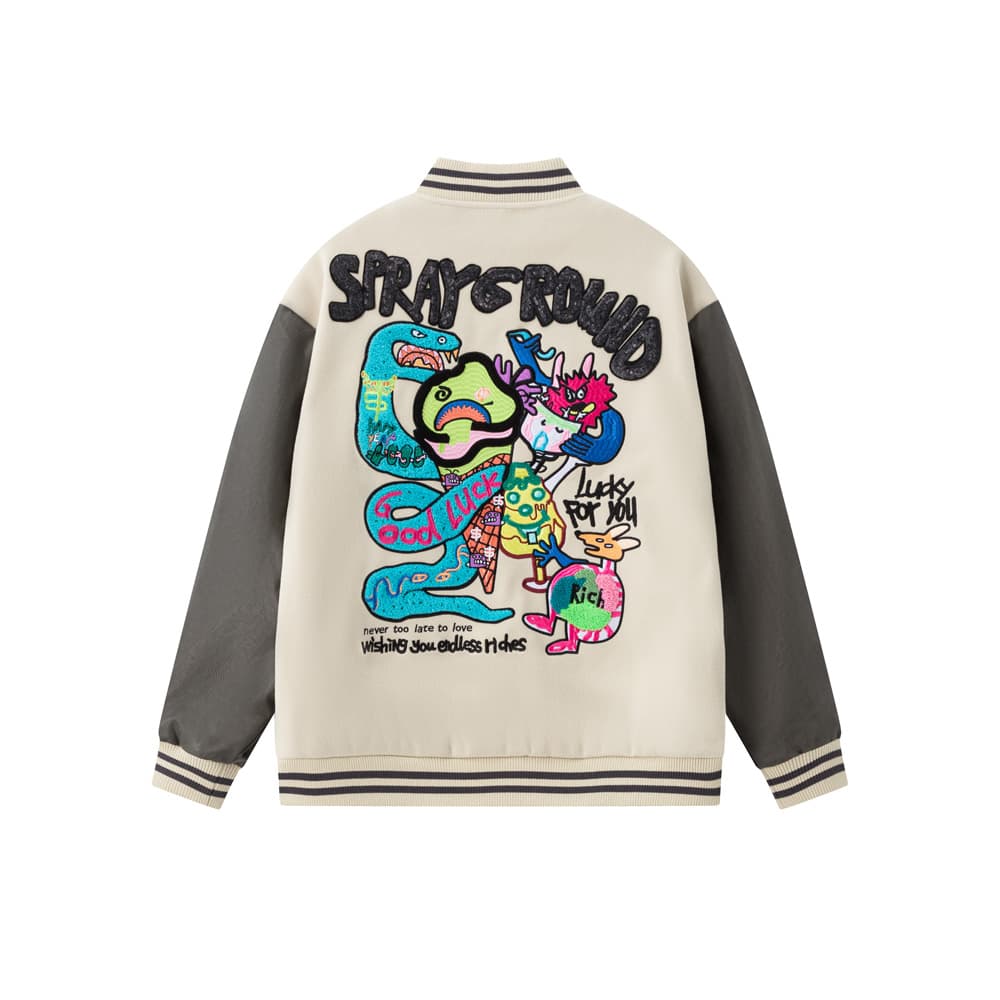 Бомбер SPRAYGROUND Бейсбольная куртка унисекс - изображение 1