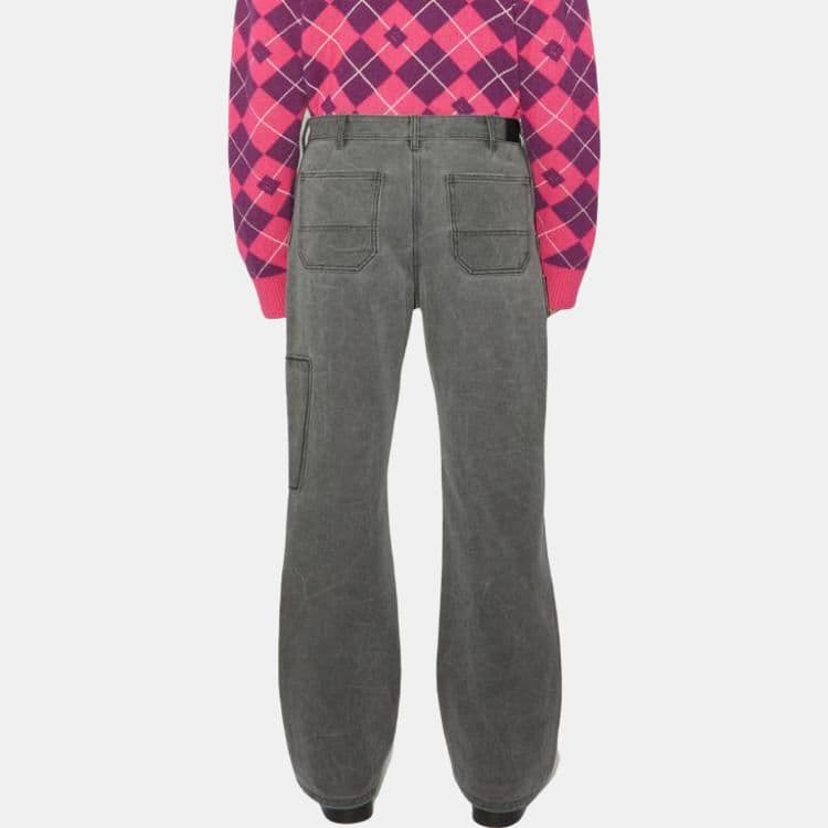 Штаны Acne Studios FW23 Patch Canvas Trousers - изображение 3