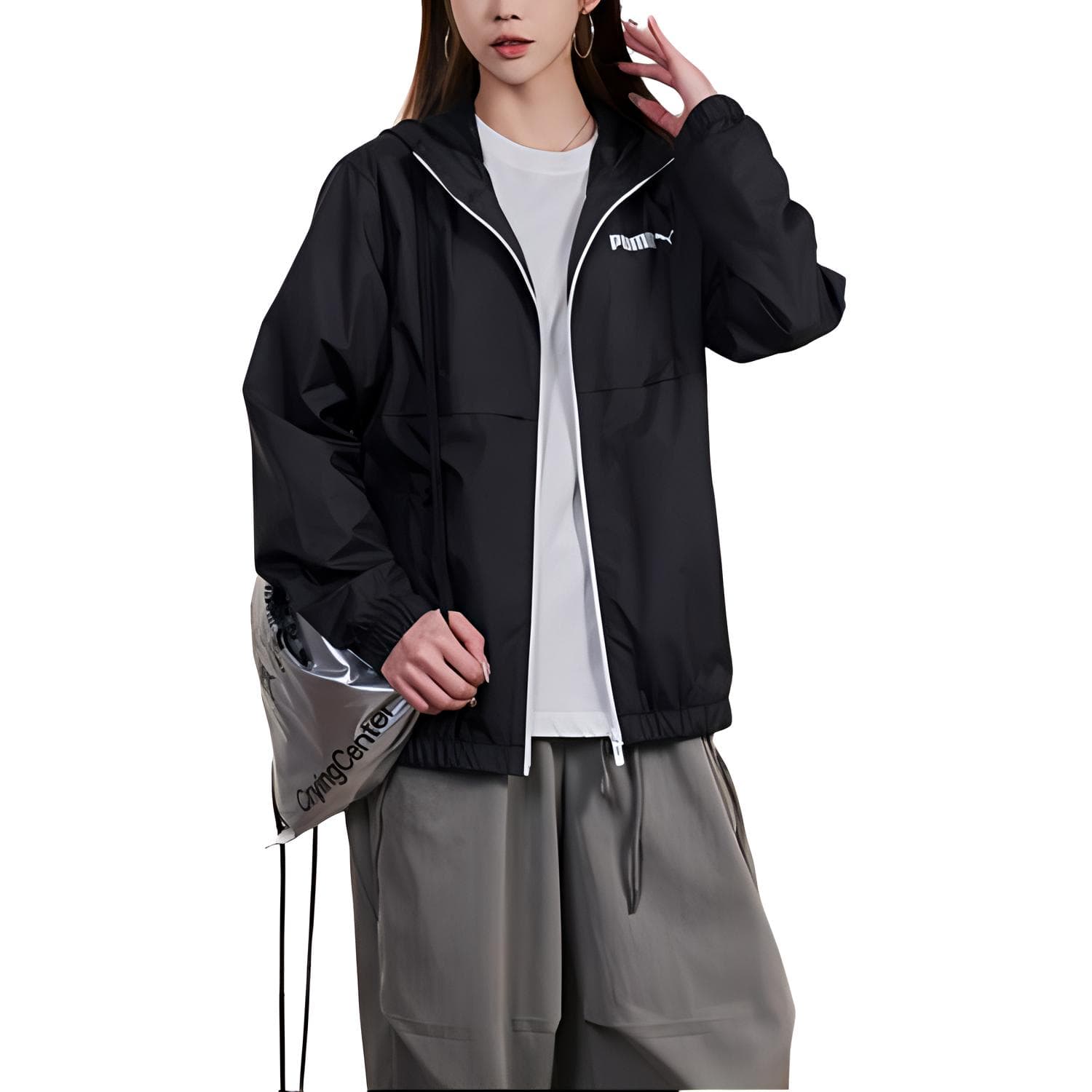 Куртка PUMA ESSWINDBREAKER NO. 2 LOGO — фото 3