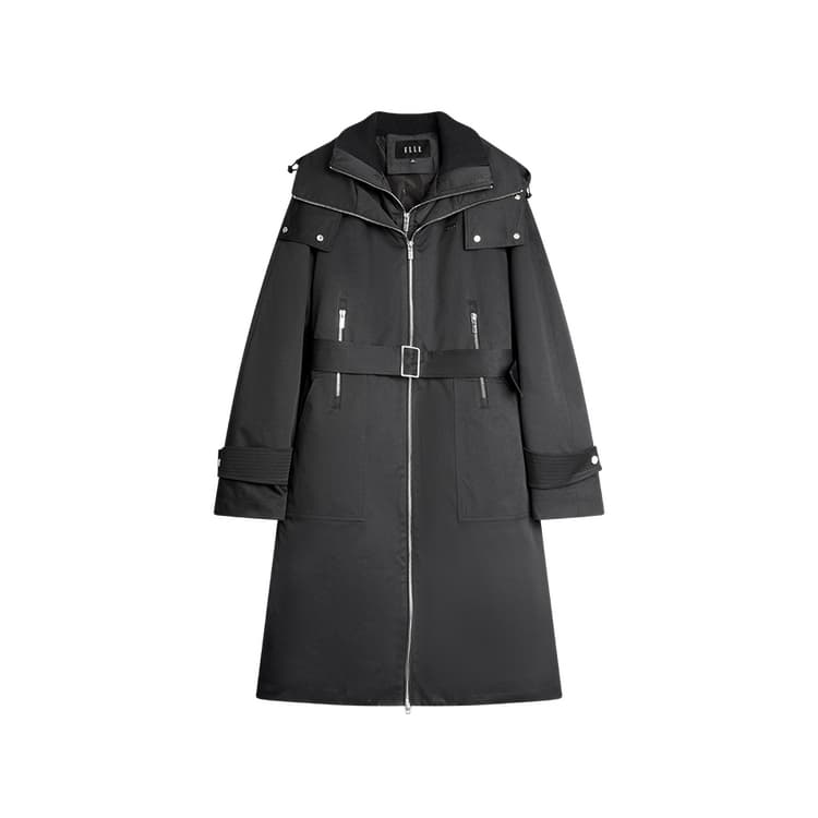 Пуховик ELLE Черный Женский Пуховик - изображение 1