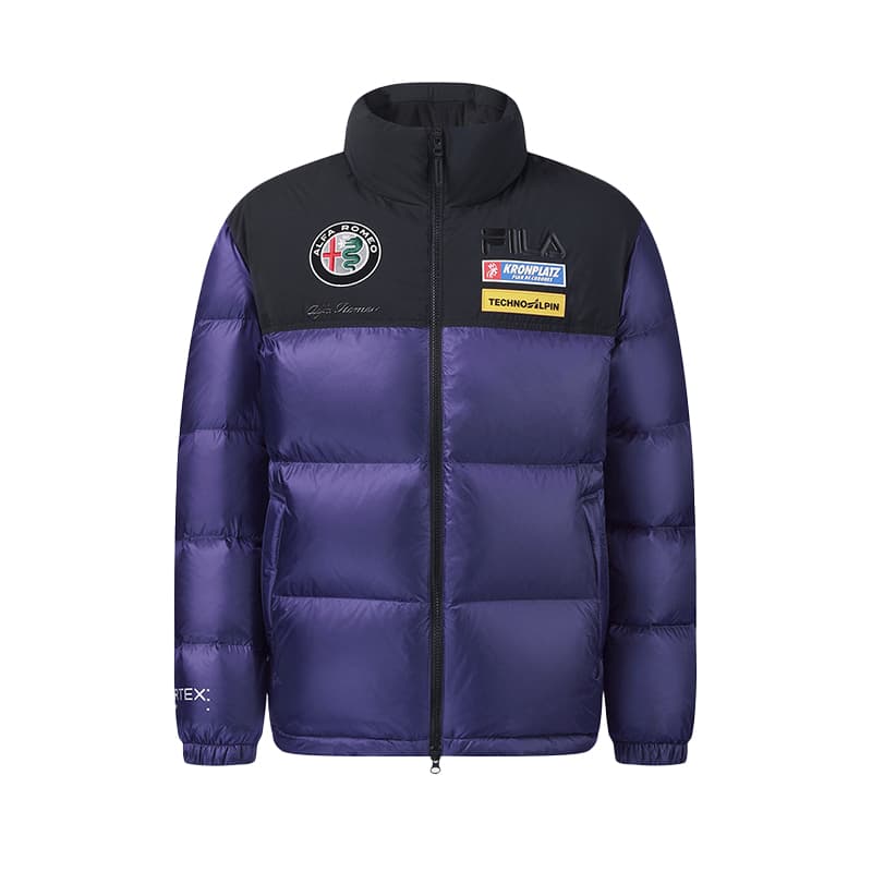 Зимняя куртка FILA SKI Пуховик Мужской Сирень - изображение 3
