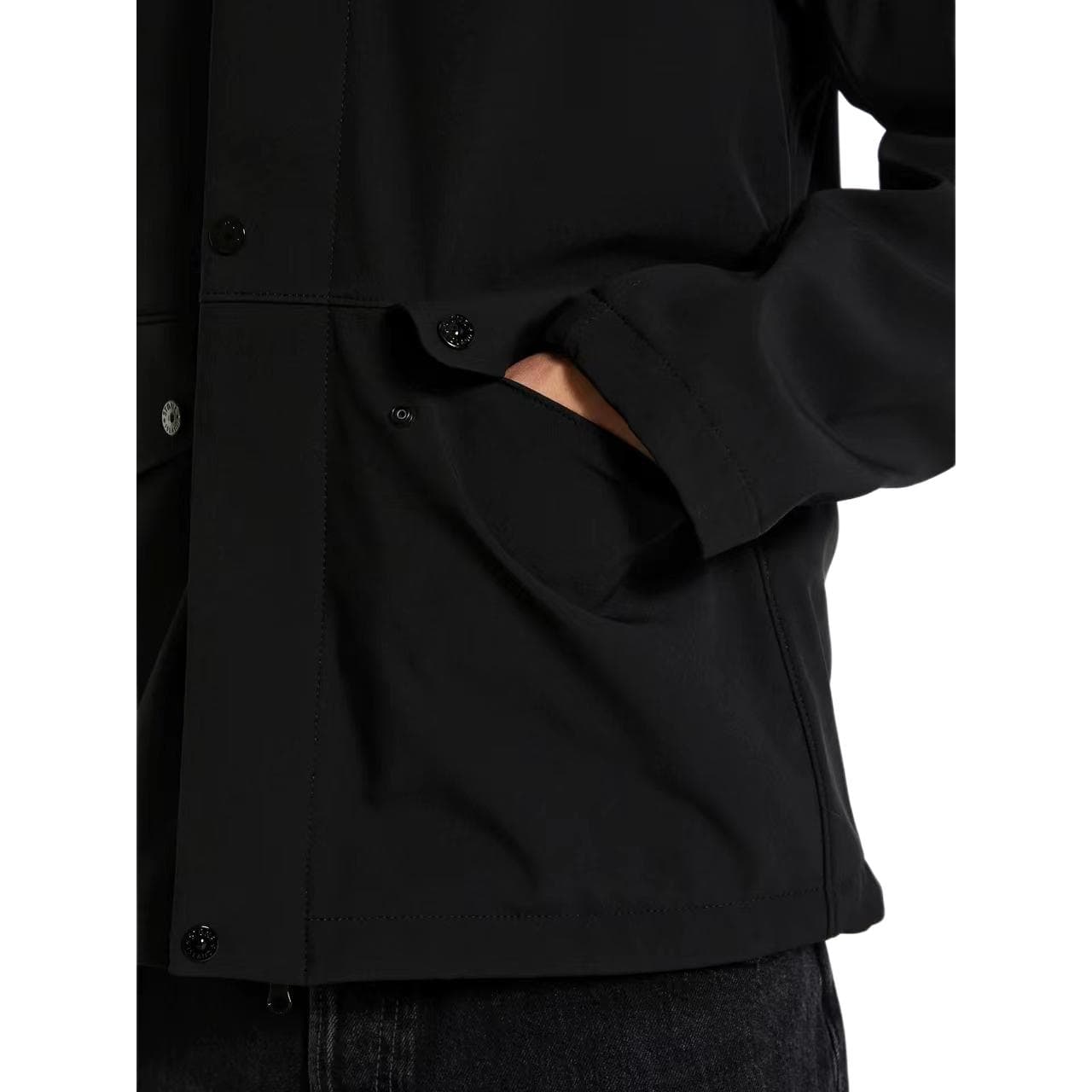 Куртка Stone Island Soft Shell Jacket Black - изображение 4