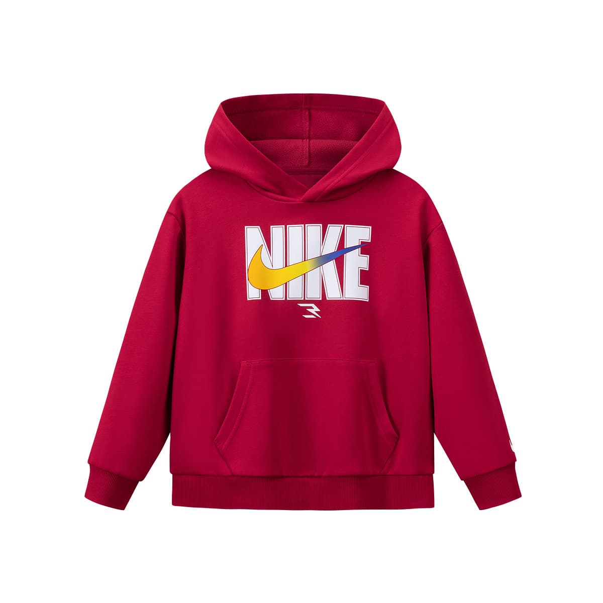 Nike Преппи Красный Детские Толстовка - изображение 1