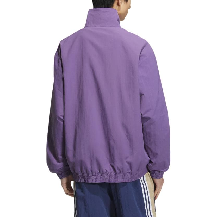 Куртка Adidas Originals Firebird Куртка Мужская Технология Фиолетовая - изображение 4