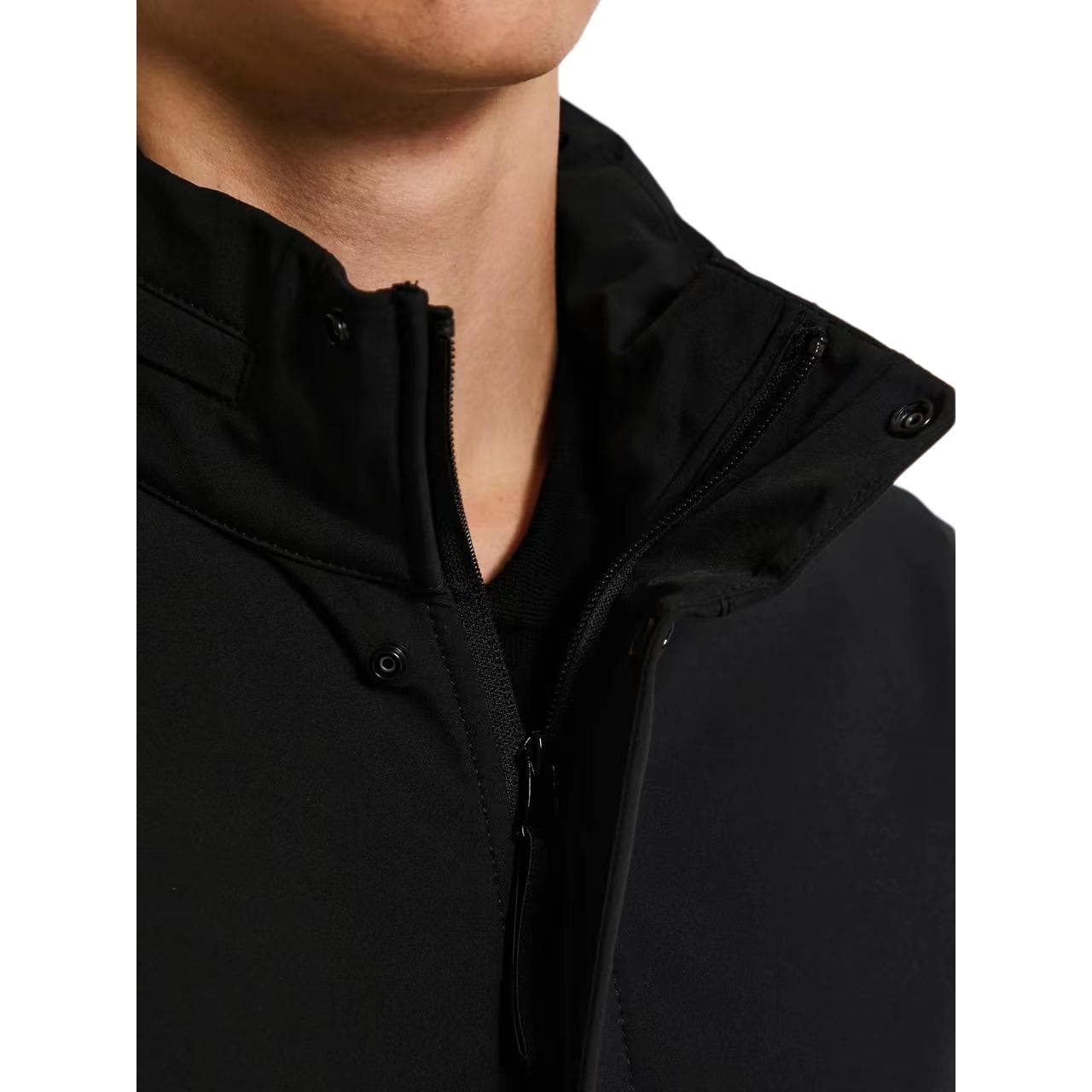 Куртка Stone Island Soft Shell Jacket Black - изображение 6