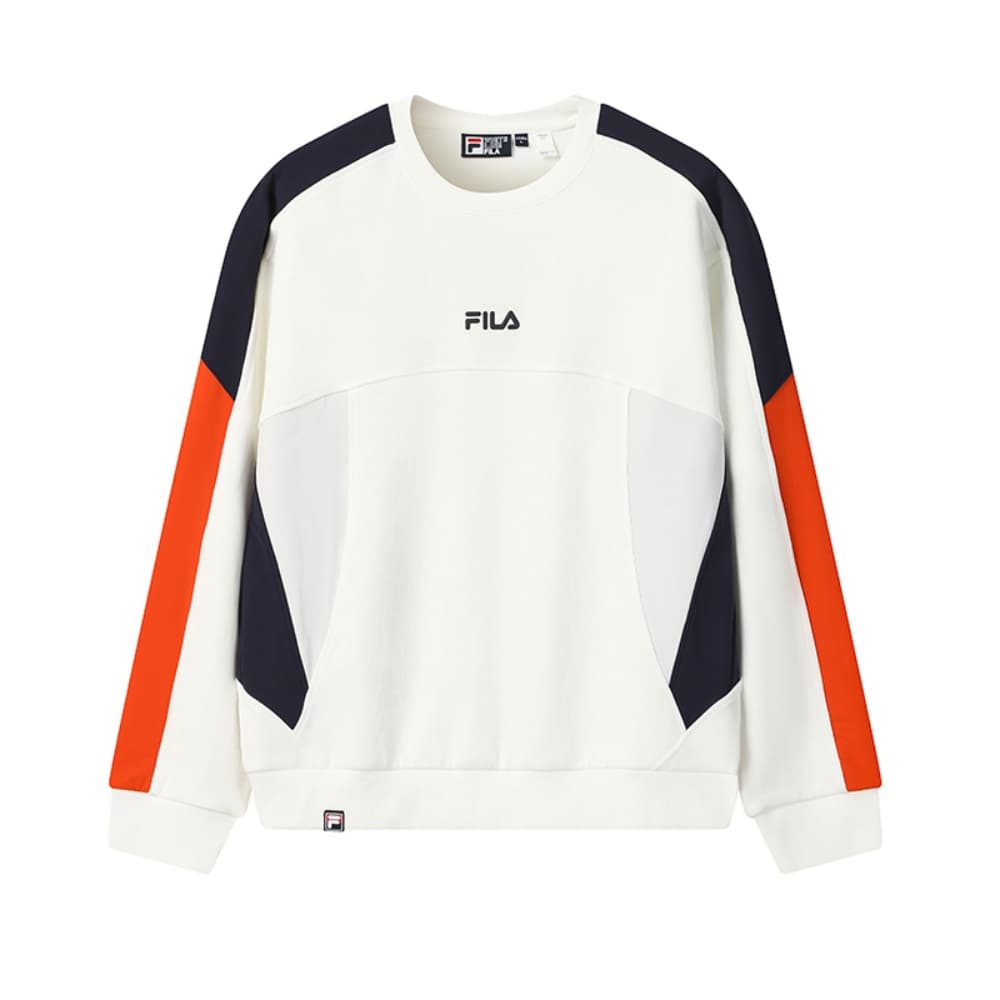 Худи FILA ORIGINALE Толстовка Мужская Облачный Белый - изображение 1
