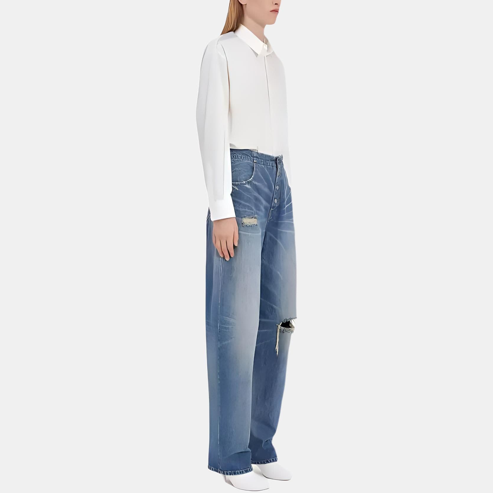 Джинсы MM6 Maison Margiela FW24 — фото 2
