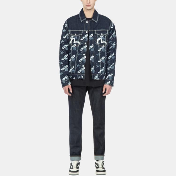 Джинсовая куртка EVISU Logo - изображение 7