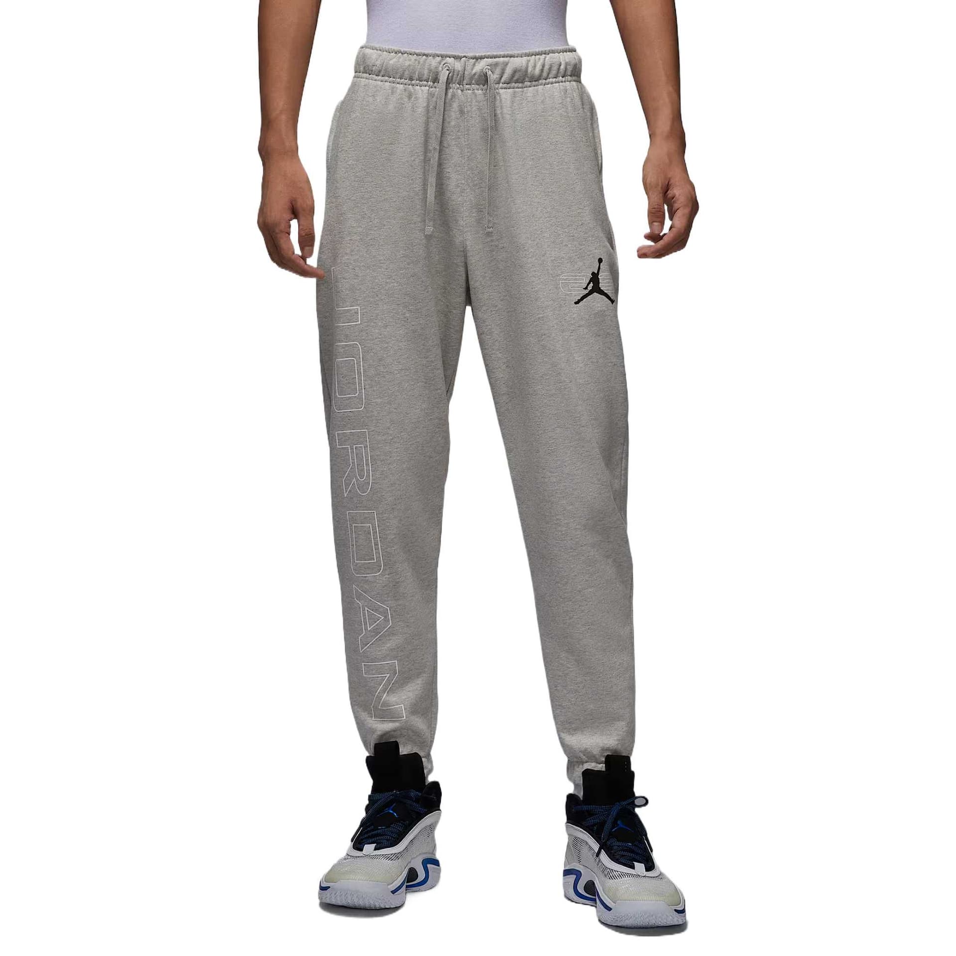 Штаны Jordan Sport Спортивные трикотажные штаны Мужские Фотиния Серый Белый Черный - изображение 1