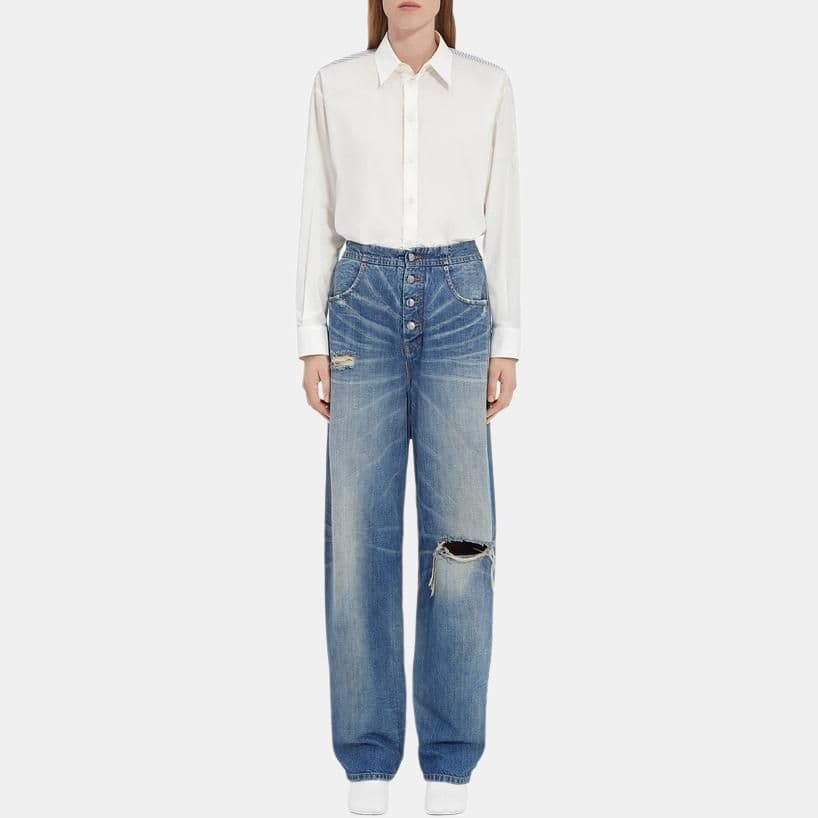 Джинсы MM6 Maison Margiela FW24 — фото 3