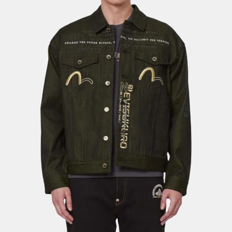 Джинсовая куртка EVISU SS22 - изображение 3
