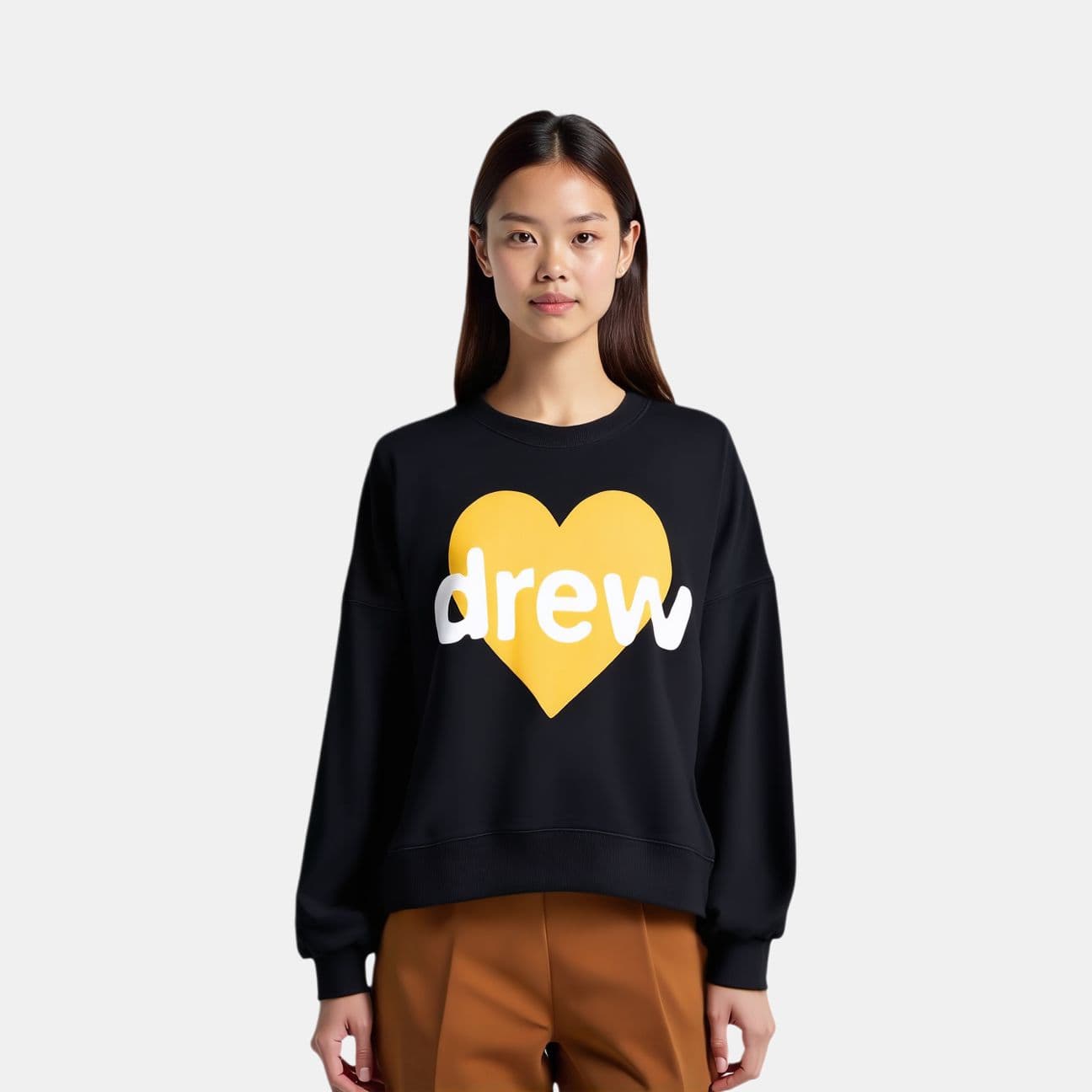 Худи Drew House FW23 INFINITE LOVE BOXY CREWNECK - изображение 5