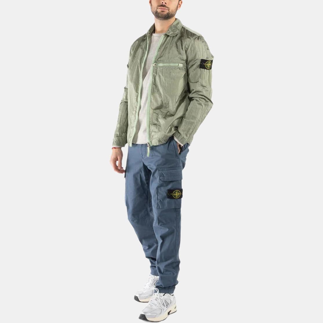 Куртка Stone Island Nylon Meta SS23 Jacket Light Green - изображение 3