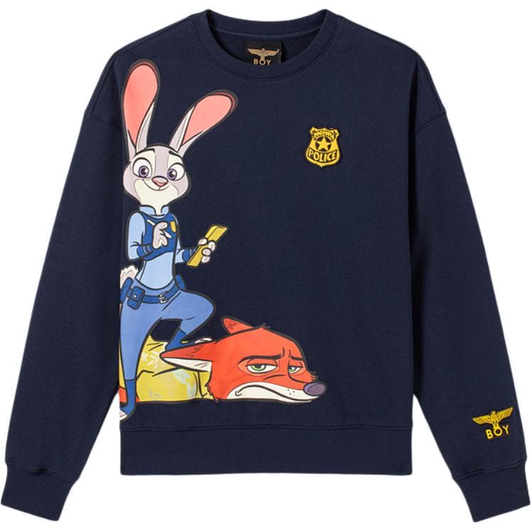 Худи Boy London Zootopia, Collaboration Темно-синий Унисекс Толстовка - изображение 1