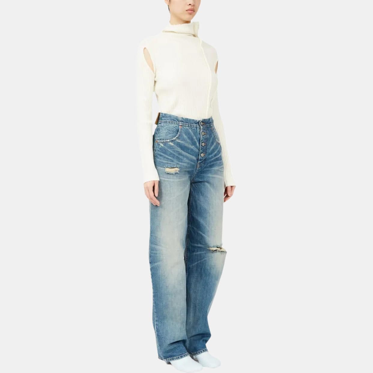 Джинсы MM6 Maison Margiela FW24 — фото 5