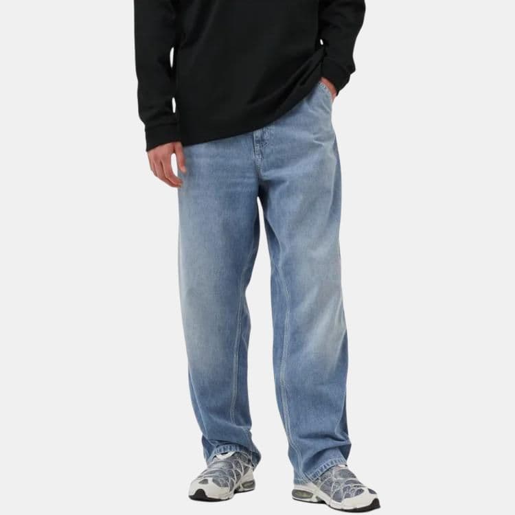 Штаны Carhartt WIP SS22 Simple Pant-BluelightTrueWashed - изображение 4