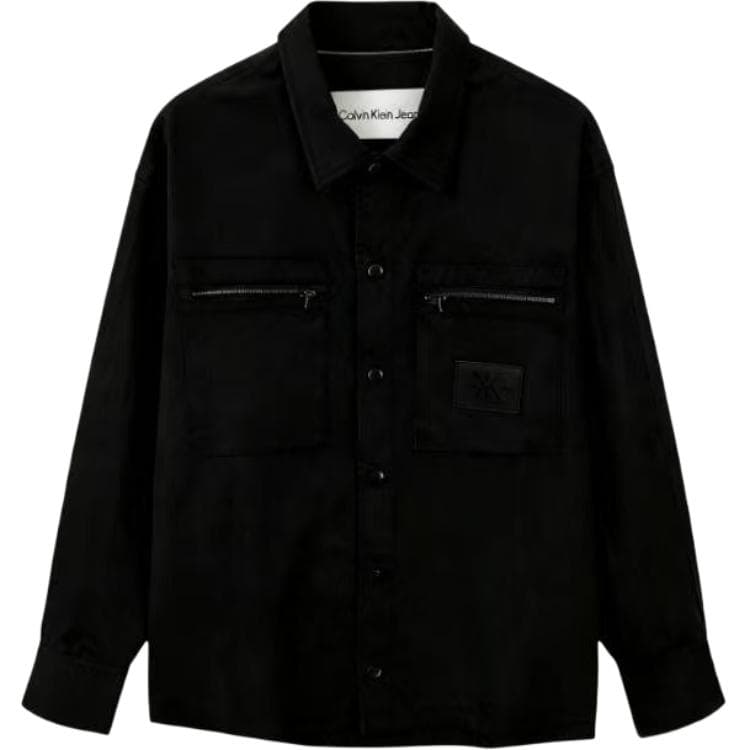 Рубашка Calvin Klein Мужские Черные Рубашки - изображение 1