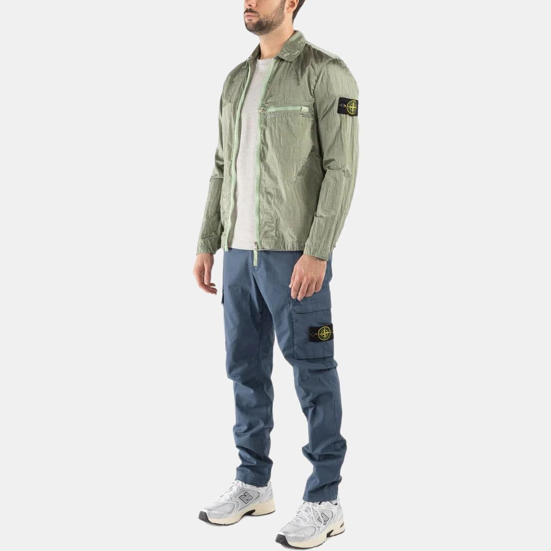 Куртка Stone Island Nylon Meta SS23 Jacket Light Green - изображение 5