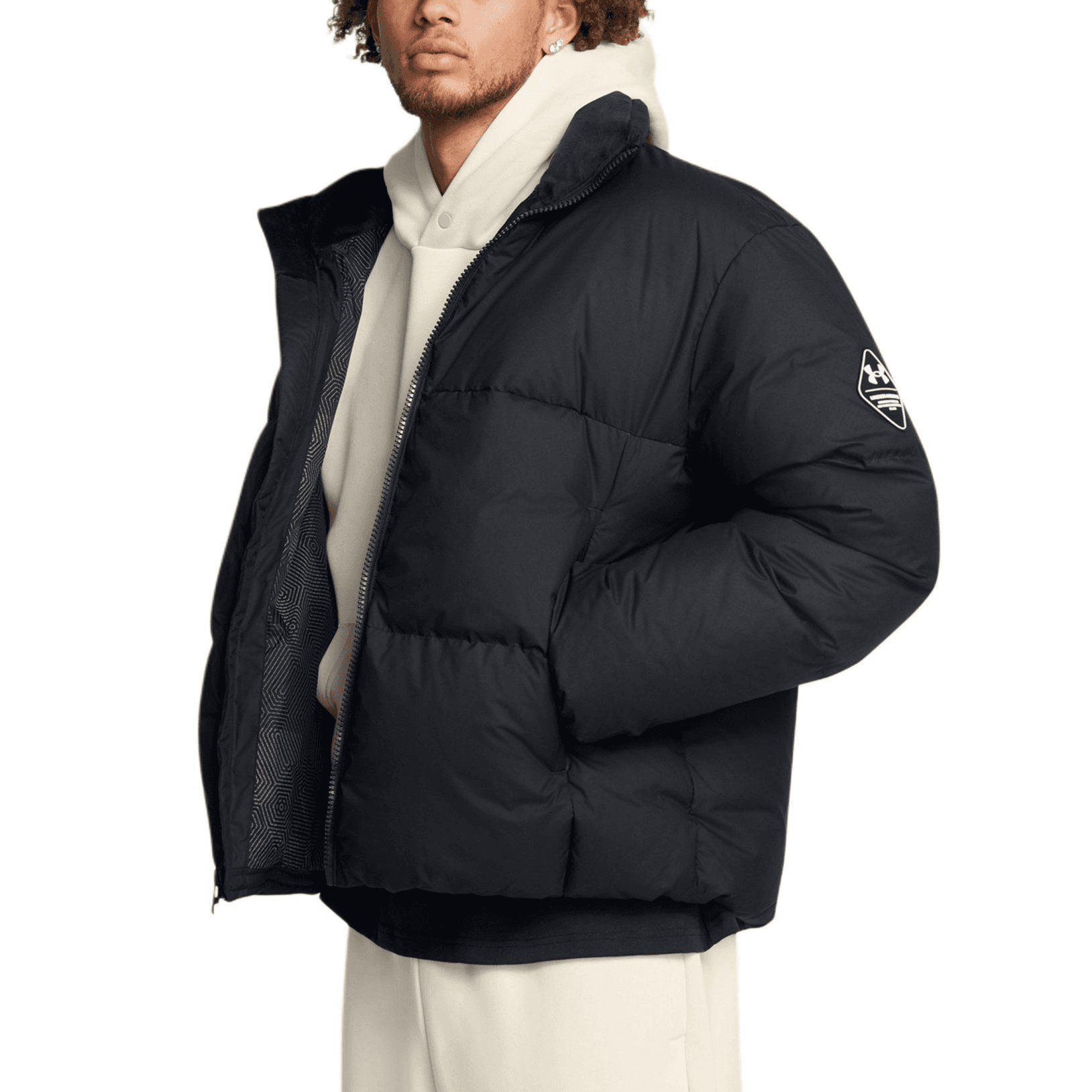 Зимняя куртка Under Armour Limitless Пуховик Мужской Черный - изображение 4