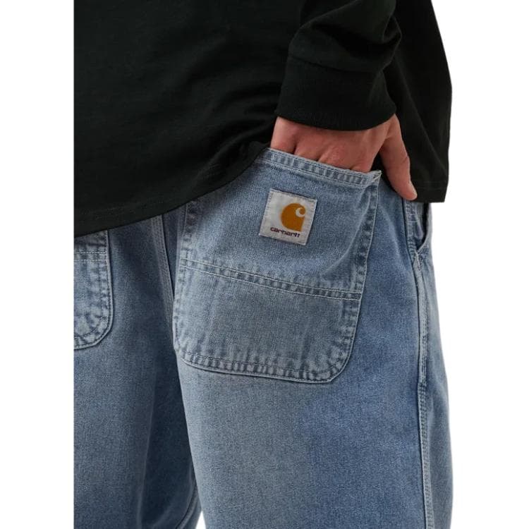 Штаны Carhartt WIP SS22 Simple Pant-BluelightTrueWashed - изображение 5