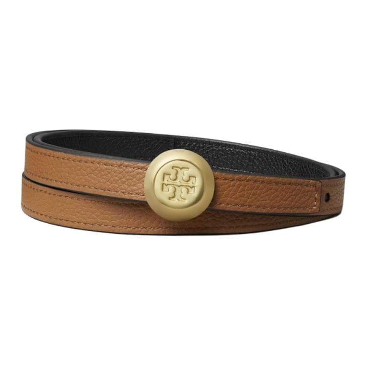 Ремень Tory Burch Кожаные ремни Женские Черный - изображение 2