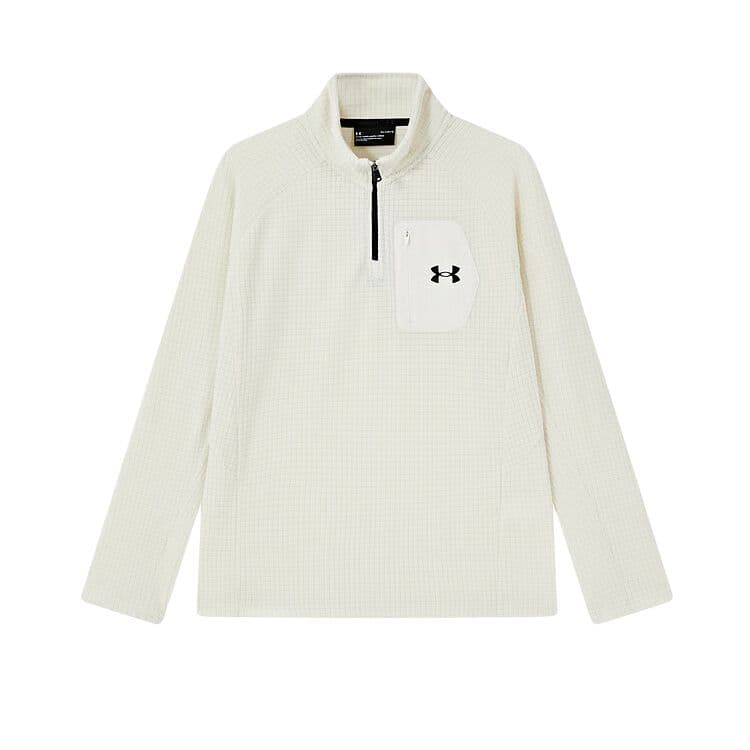 Футболка Under Armour Кремово-белые Детские Футболки - изображение 1