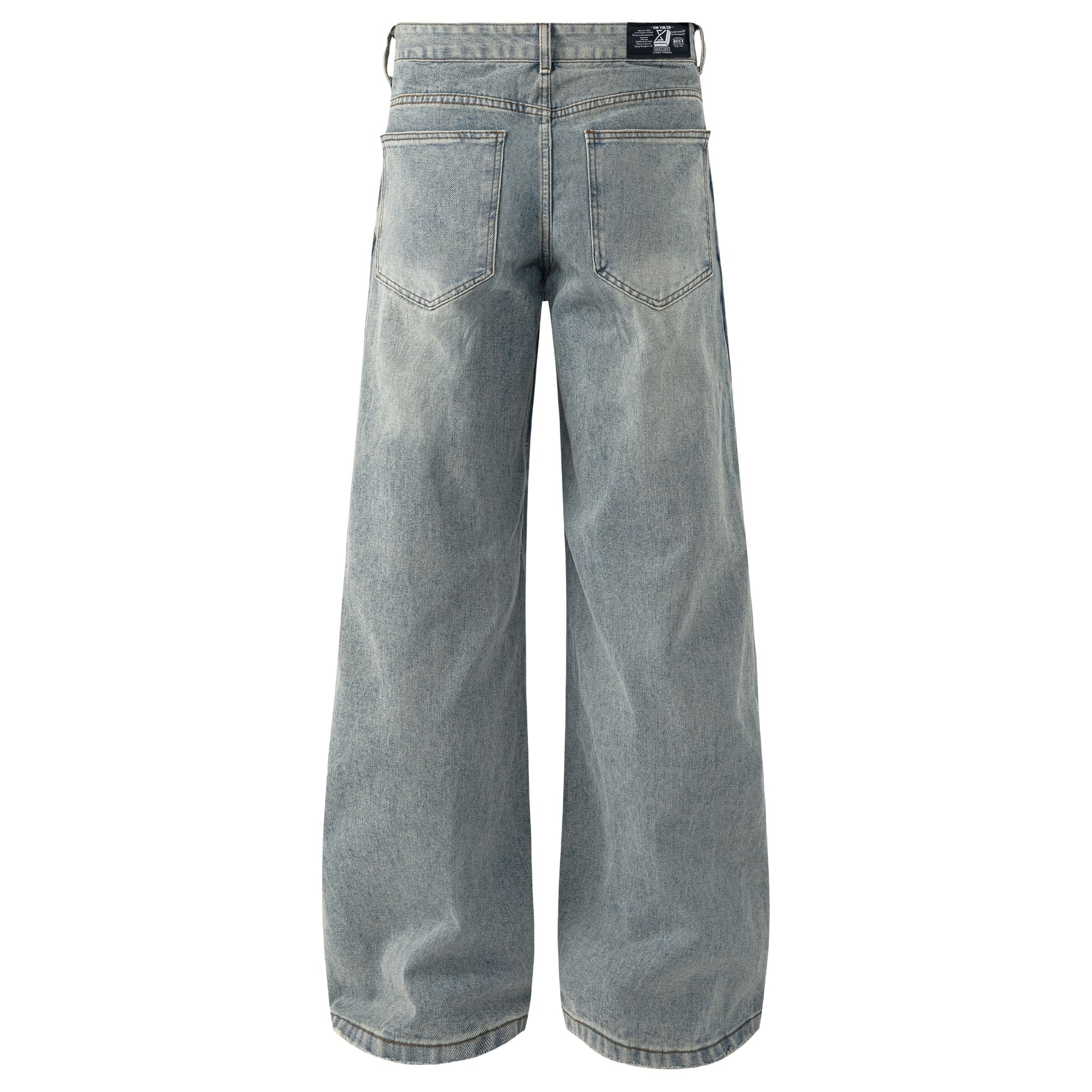 Штаны XINYINSU Blue Unisex Jeans XINYINSU Синий Унисекс Джинсы - изображение 2